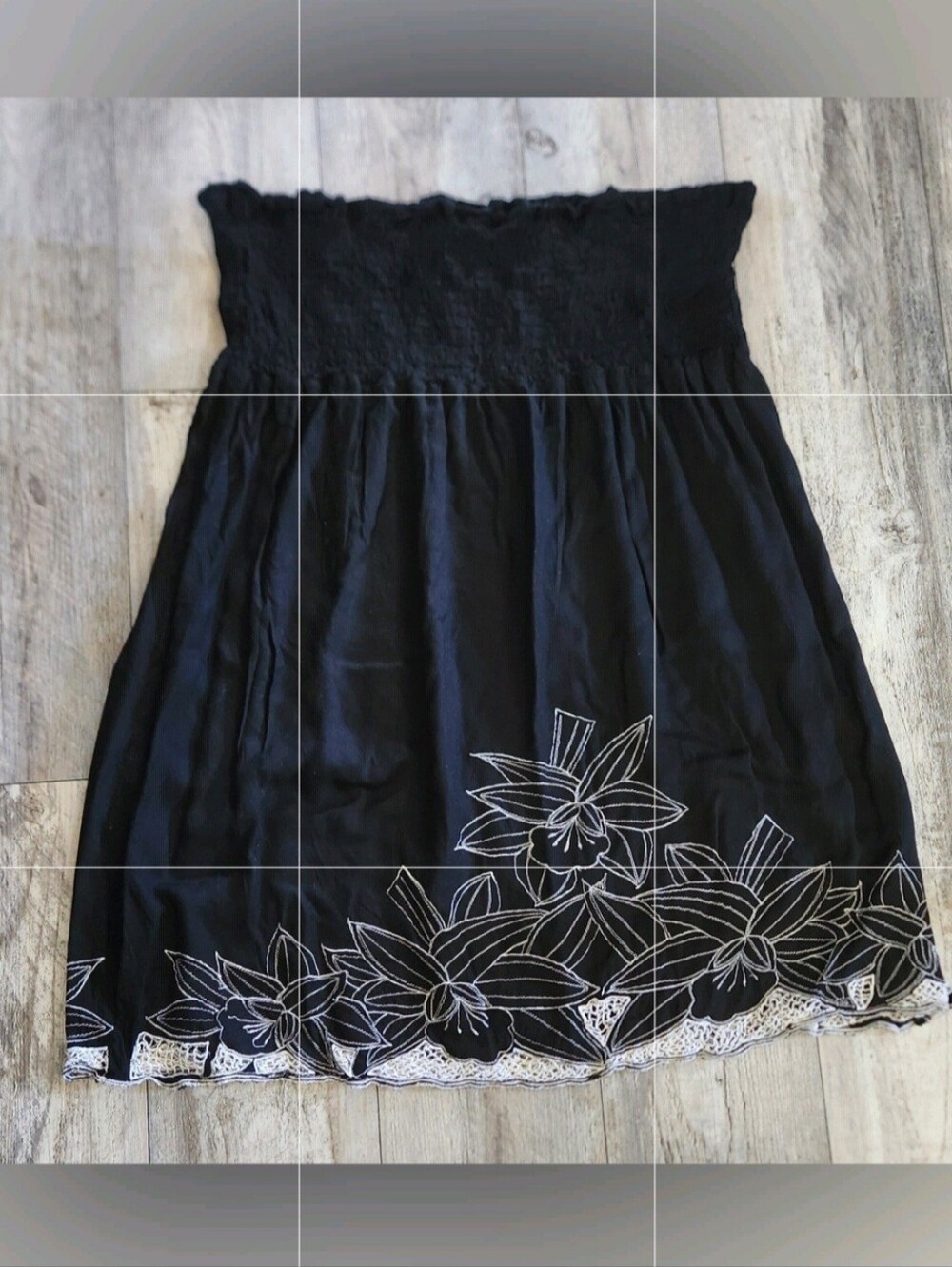 Raviya strapless smocked tube top dress
